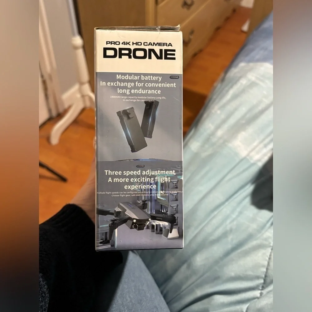 Pro 4K HD Camera Drone - Black